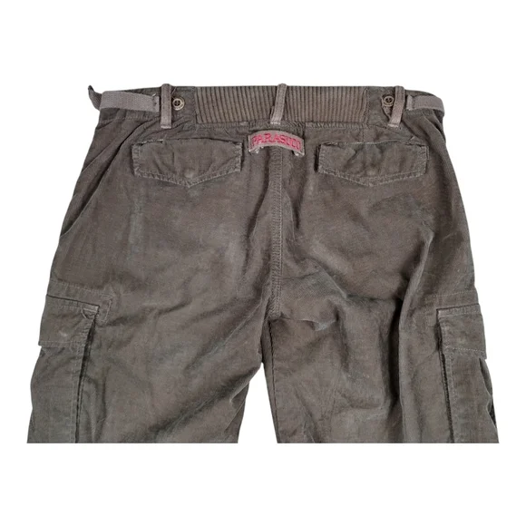 Vintage Parasuco Denim Cult Y2K Brown Corduroy Low Rise Pants Women's Size 28 - Picture 4 of 10